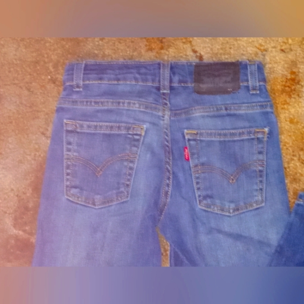 Girls Levi's 511 Performance Slim Like New Jeans Sz.7